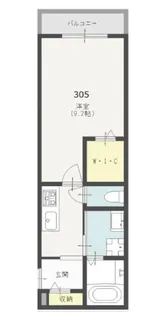 Housekul IS2【3階】の間取り