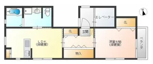 橘ハウス【3階】の間取り
