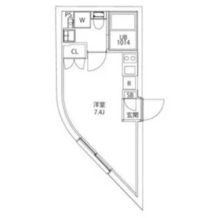 CITY WALK王子DUE【5階】の間取り
