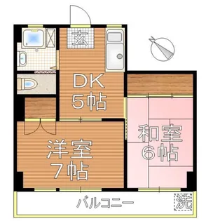 小林ビルデンス【3階】の間取り
