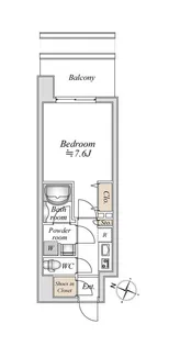 板橋本町ステーションレジデンス【5階】の間取り