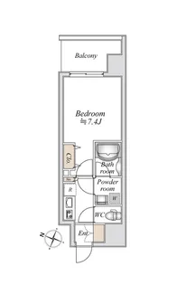 板橋本町ステーションレジデンス【6階】の間取り