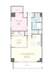 第一辻ビル【6階】の間取り