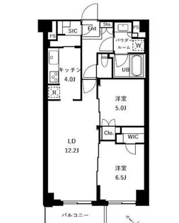 ザ・ケンジントン・レジデンスときわ台【2階】の間取り