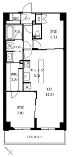 ザ・ケンジントン・レジデンスときわ台【2階】の間取り