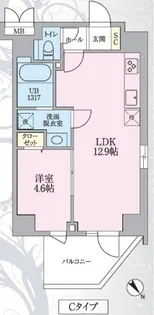 ニアレスタSUGAMO【10階】の間取り