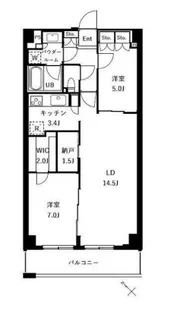 ザ ケンジントン レジデンスときわ台【4階】の間取り