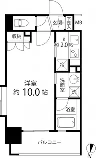 リリエンベルグ目白壱番館【7階】の間取り
