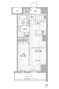 maison chrolo【6階】の間取り