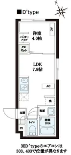 レピュア本郷レジデンス【2階】の間取り