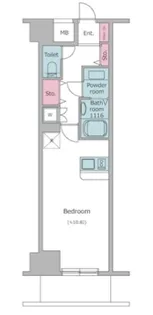 レジディア目白【5階】の間取り