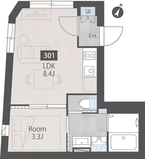 Nerima calme【3階】の間取り