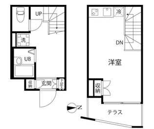 チェスターハウス目白の間取り