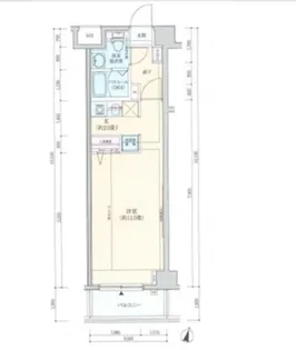 ロアール大山【4階】の間取り