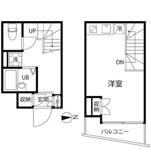 チェスターハウス目白の間取り