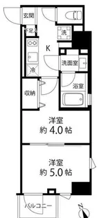 DeLCCS IKEBUKURO【6階】の間取り