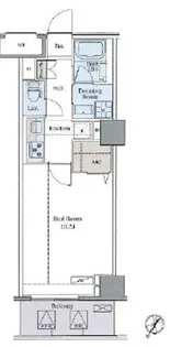 ラグゼナ平和台【4階】の間取り