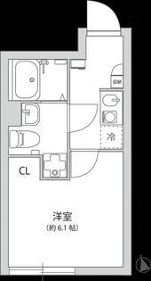 グランパーク大山【4階】の間取り