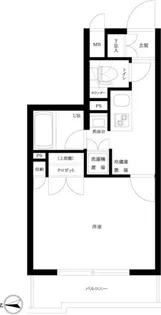 ルーブル高田馬場参番館【3階】の間取り