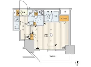 スカイコート板橋大山【7階】の間取り