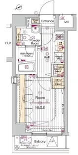 ブライズ西巣鴨【1階】の間取り
