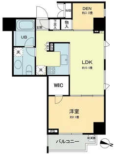 ベルファース本郷弓町【14階】の間取り