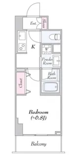ロイジェント志村坂上【2階】の間取り