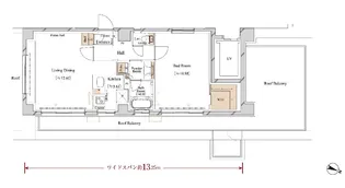 ブランシエスタ江古田【5階】の間取り