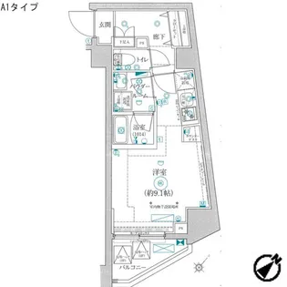 パティーナ桜台DUO【2階】の間取り