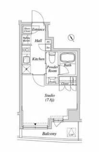 カーサスプレンディッド小石川【2階】の間取り