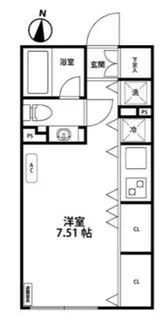 GC目白【4階】の間取り