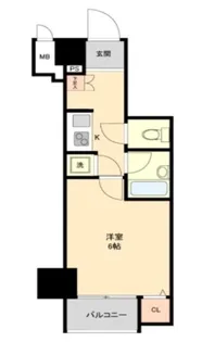 ステージファースト本駒込Ⅱ【4階】の間取り