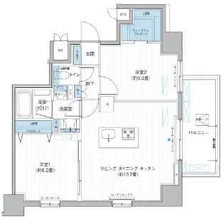 MAITRI YOTSUYA【8階】の間取り