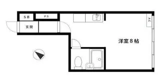 パレ・ドール新宿Ⅱ【1階】の間取り