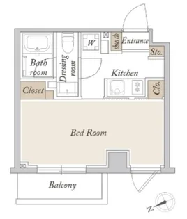 ORSUS新江古田【2階】の間取り
