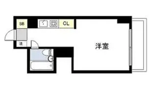 ドリーム赤塚【5階】の間取り