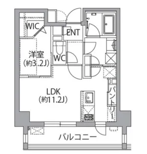レスピール蓮根 【5階】の間取り