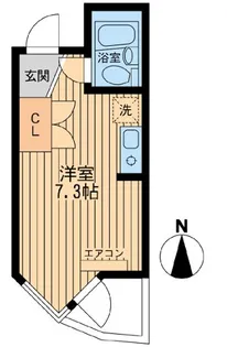 コモド駒込ハイツ【3階】の間取り