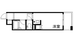 エスコート西早稲田【7階】の間取り