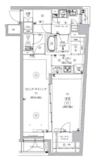 GENOVIA北池袋skygarden【1階】の間取り