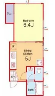 桂芳山ビル【2階】の間取り