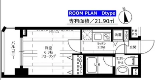 ステージグランデ本郷【おとり物件なし】#学生・社会人にオスス【3階】の間取り