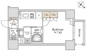 La Douceur巣鴨【10階】の間取り
