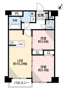 ライオンズマンション駒込第2【8階】の間取り