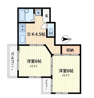 ドミール光陽【3階】の間取り