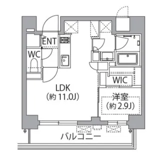 レスピール蓮根 【4階】の間取り