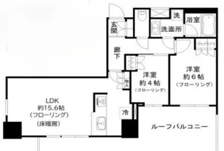 パ−クタワー池袋イーストプレイス【20階】の間取り