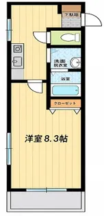 レフア南常盤台【3階】の間取り