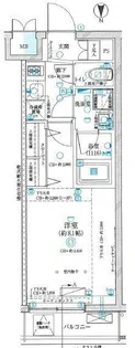 GRAN PASEO神楽坂Ⅱ【1階】の間取り