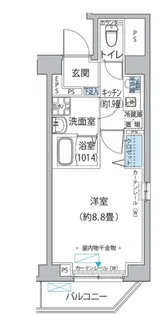 FIORE KOMAGOME【1階】の間取り
